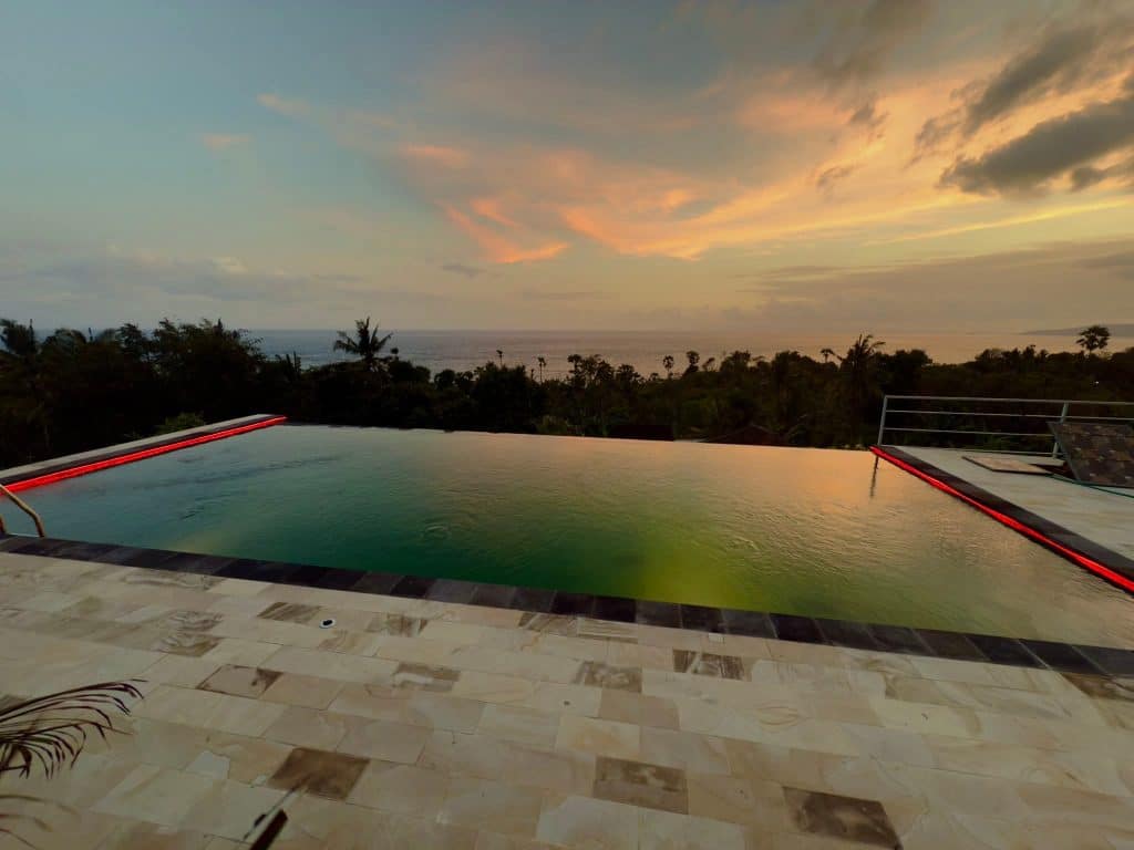 Sunset at Aahh Bali